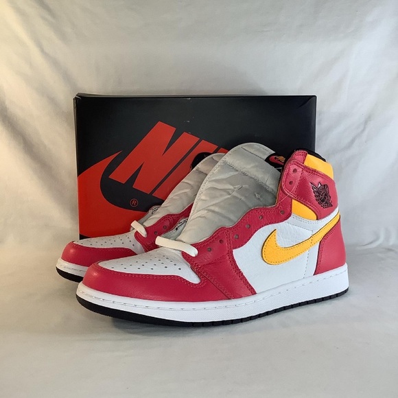 Air Jordan 1 Retro High OG ‘Light Fusion Red’ - Picture 4 of 8